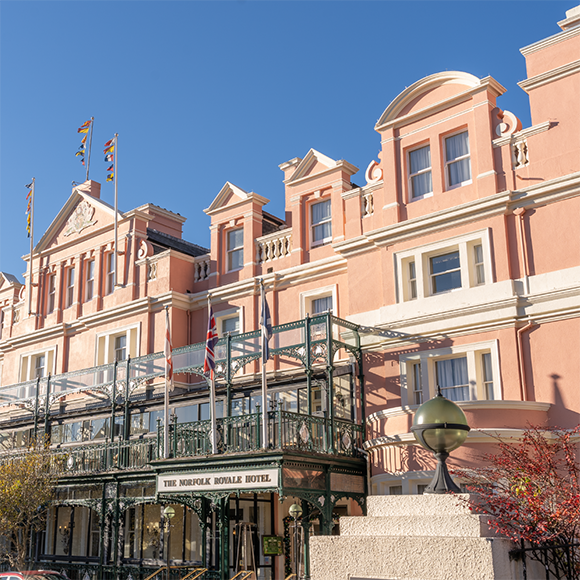 Norfolk Hotel from outside