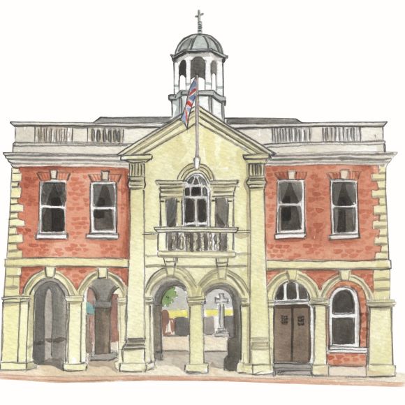 Mayors Palour Illustration