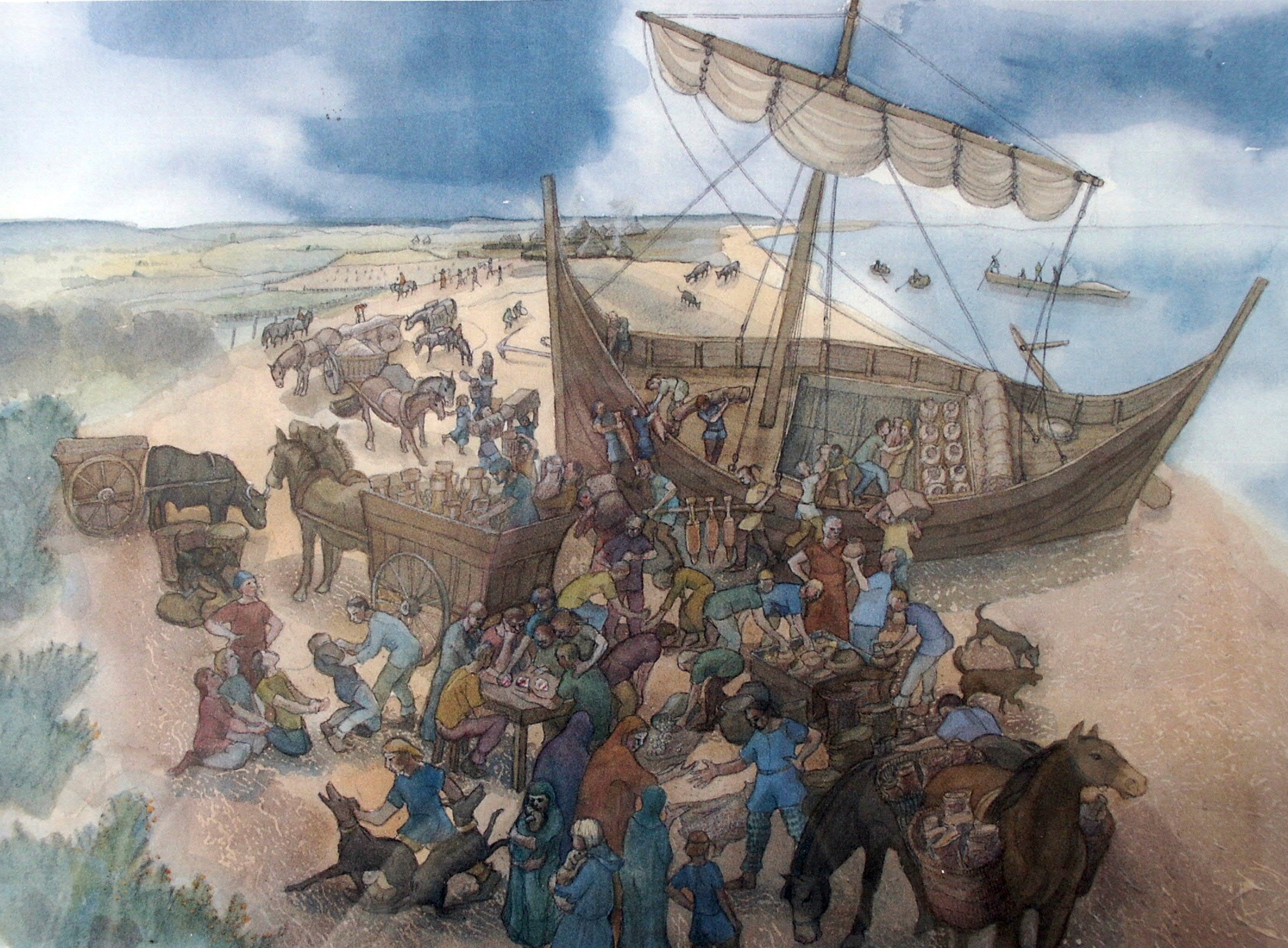 Hengistbury Head port