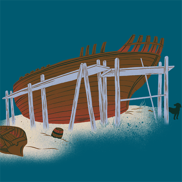 Boat building in Poole